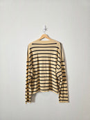 NEW J.Crew Striped Sweater (2X)