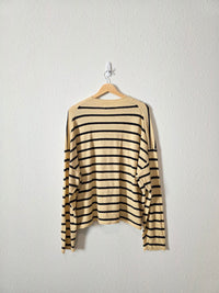 NEW J.Crew Striped Sweater (2X)