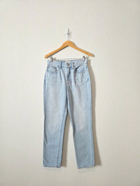 Madewell Light Wash Straight Jeans (26)