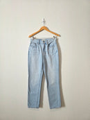 Madewell Light Wash Straight Jeans (26)