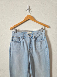 Madewell Light Wash Straight Jeans (26)