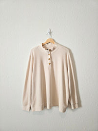 Lands End Waffle Henley Shirt (2X)