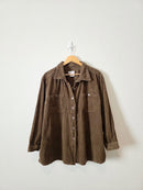 Vintage Brown Corduroy Button Up (3X)