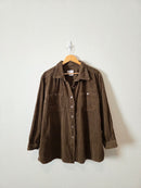 Vintage Brown Corduroy Button Up (3X)