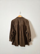 Vintage Brown Corduroy Button Up (3X)