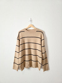 La Miel Striped Crewneck Sweater (M)
