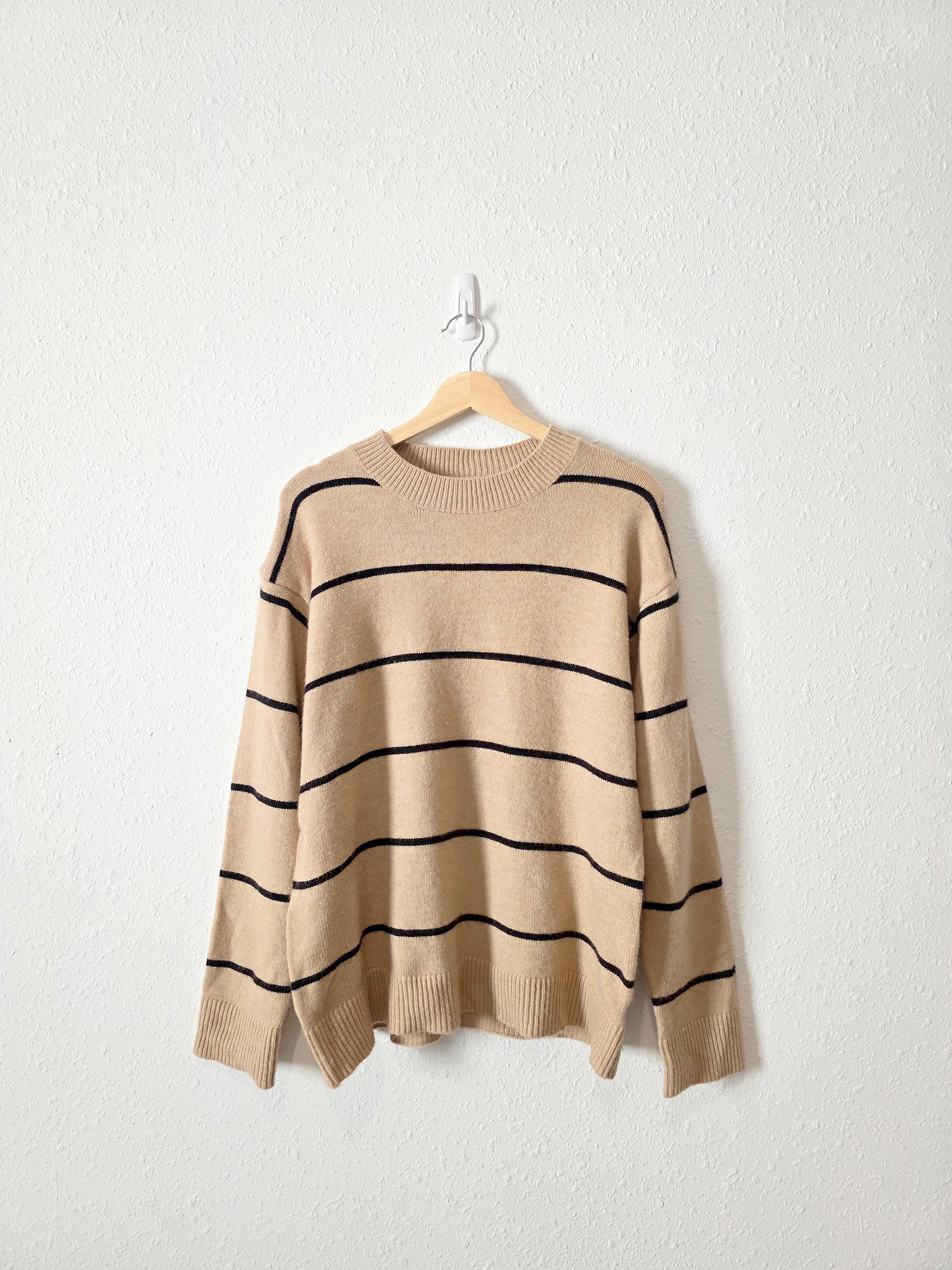 La Miel Striped Crewneck Sweater (M)