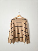 La Miel Striped Crewneck Sweater (M)