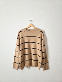 La Miel Striped Crewneck Sweater (M)