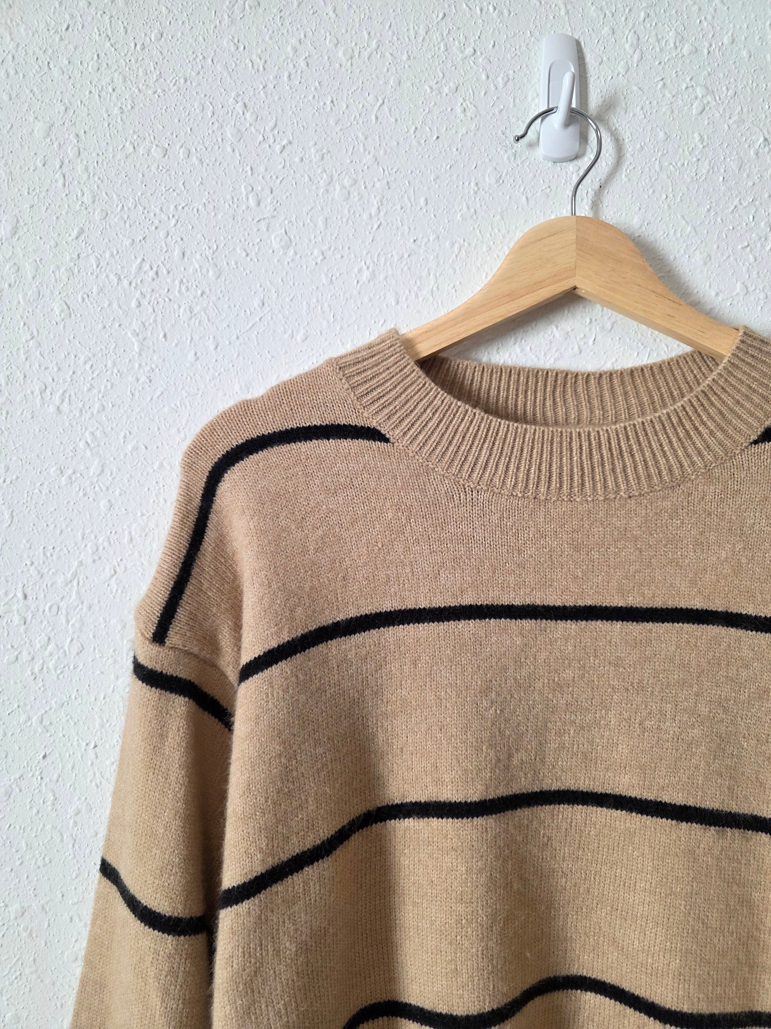 La Miel Striped Crewneck Sweater (M)