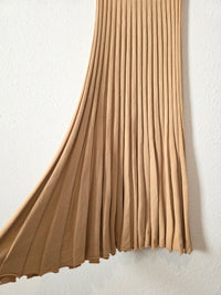 NEW Mable Pleated Knit Maxi Skirt (S)