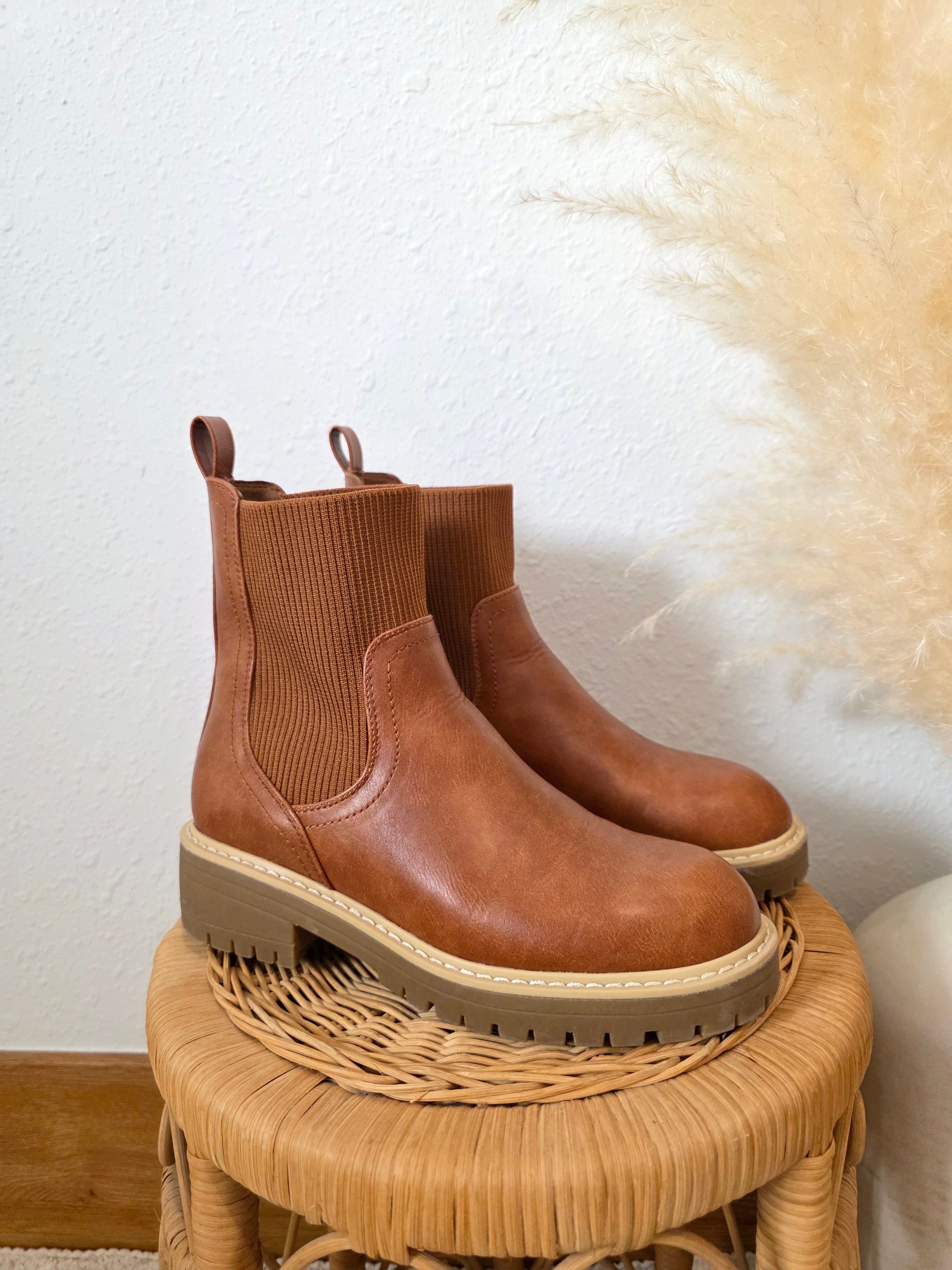 Brown Chelsea Ankle Boots (6)
