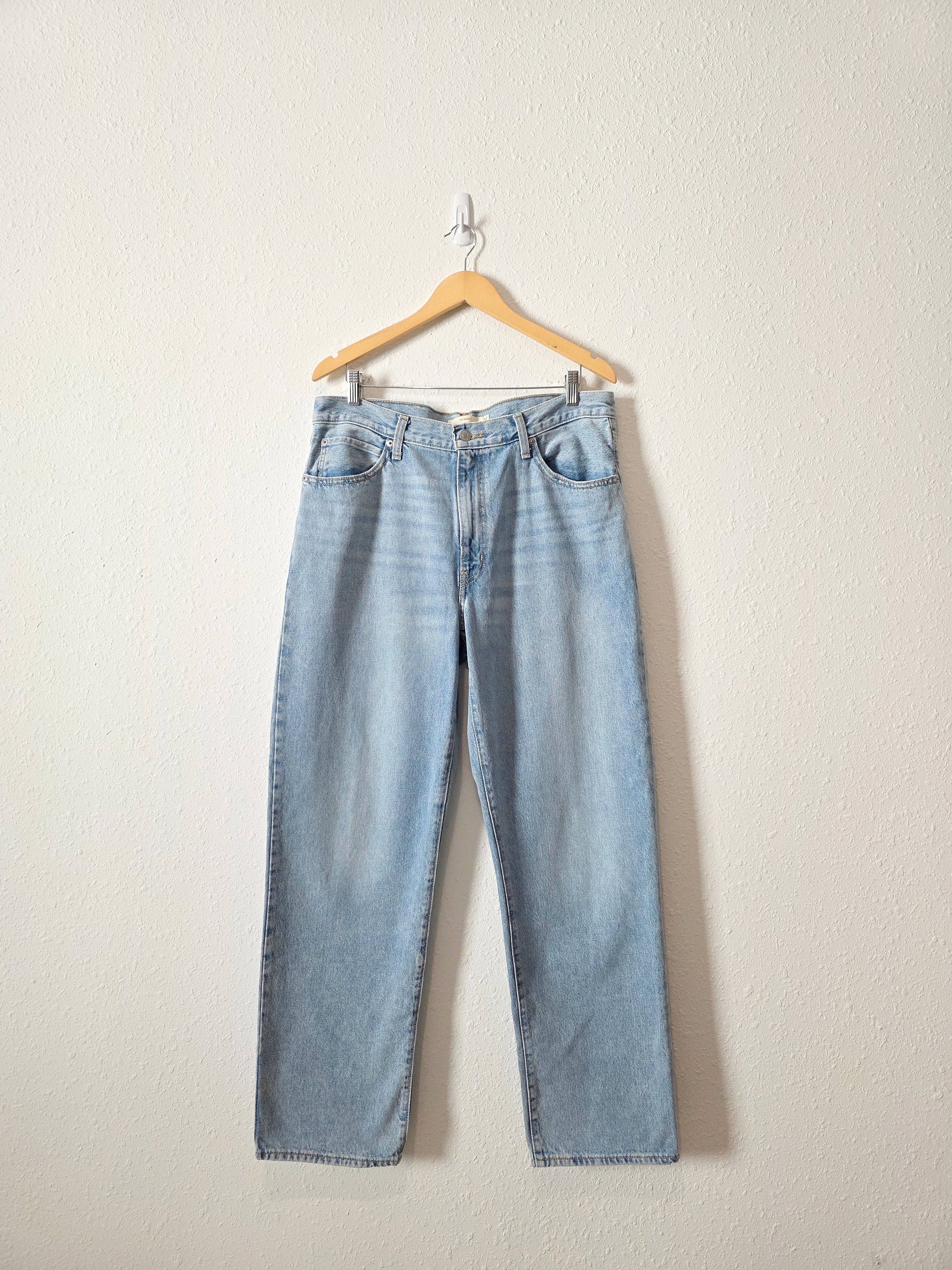 Levi's Light Wash Baggy Jeans (32)