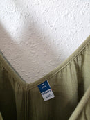Green Wide Leg Gauze Jumpsuit (M tall)