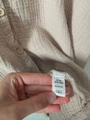 Zenana Oversized Gauze Button Up (L/XL)