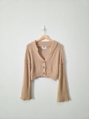 Urban Outfitters Camel Crop Sweater (M)