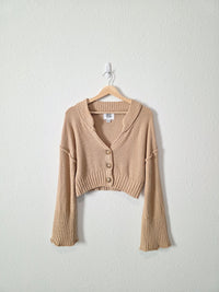 Urban Outfitters Camel Crop Sweater (M)