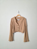 Urban Outfitters Camel Crop Sweater (M)