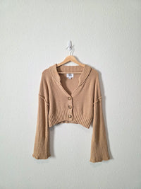 Urban Outfitters Camel Crop Sweater (M)