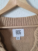 Urban Outfitters Camel Crop Sweater (M)