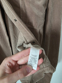 Arula Brown Cord Shirt Jacket (3X)