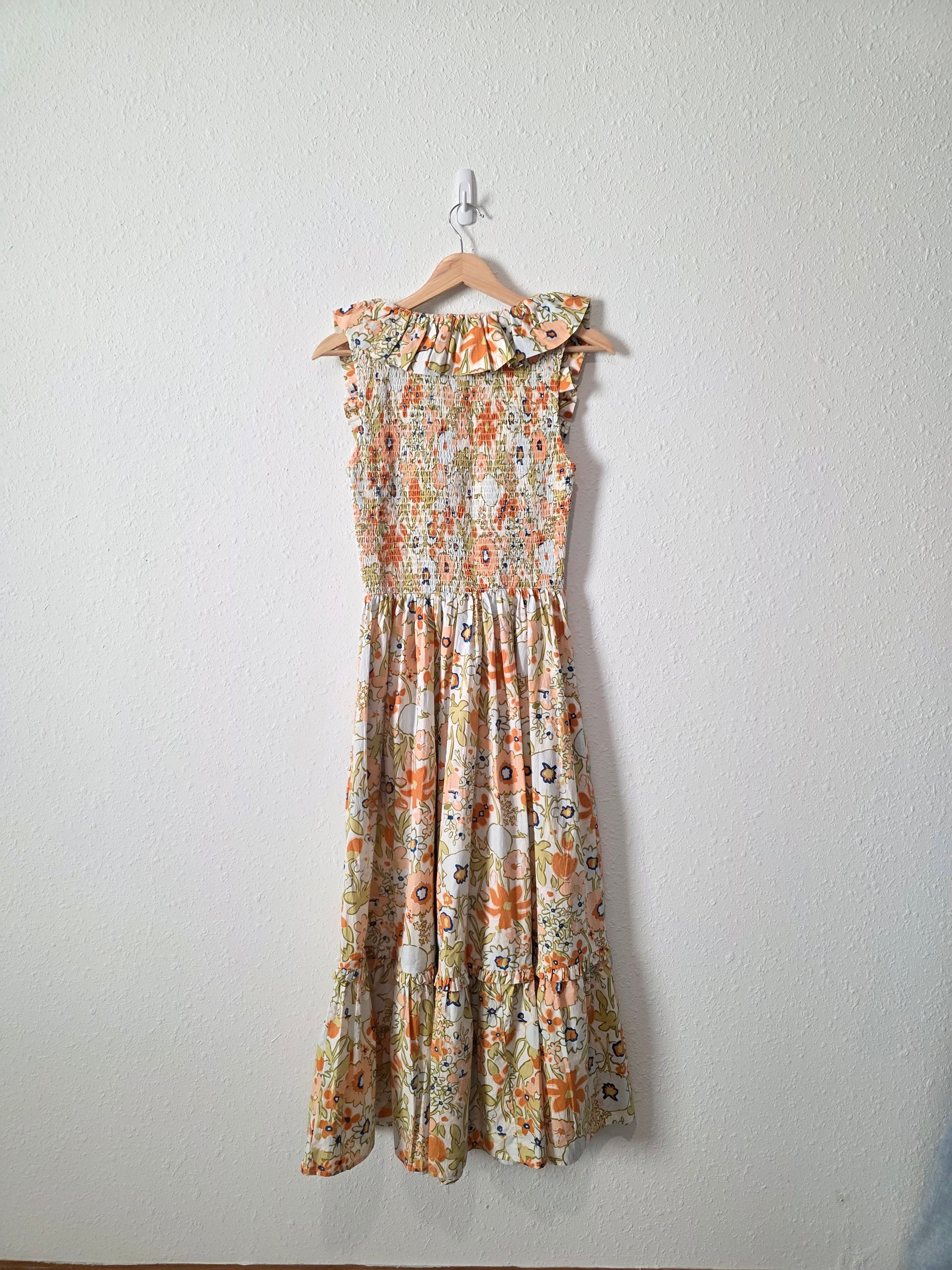Cleobella Floral Midi Dress (S)