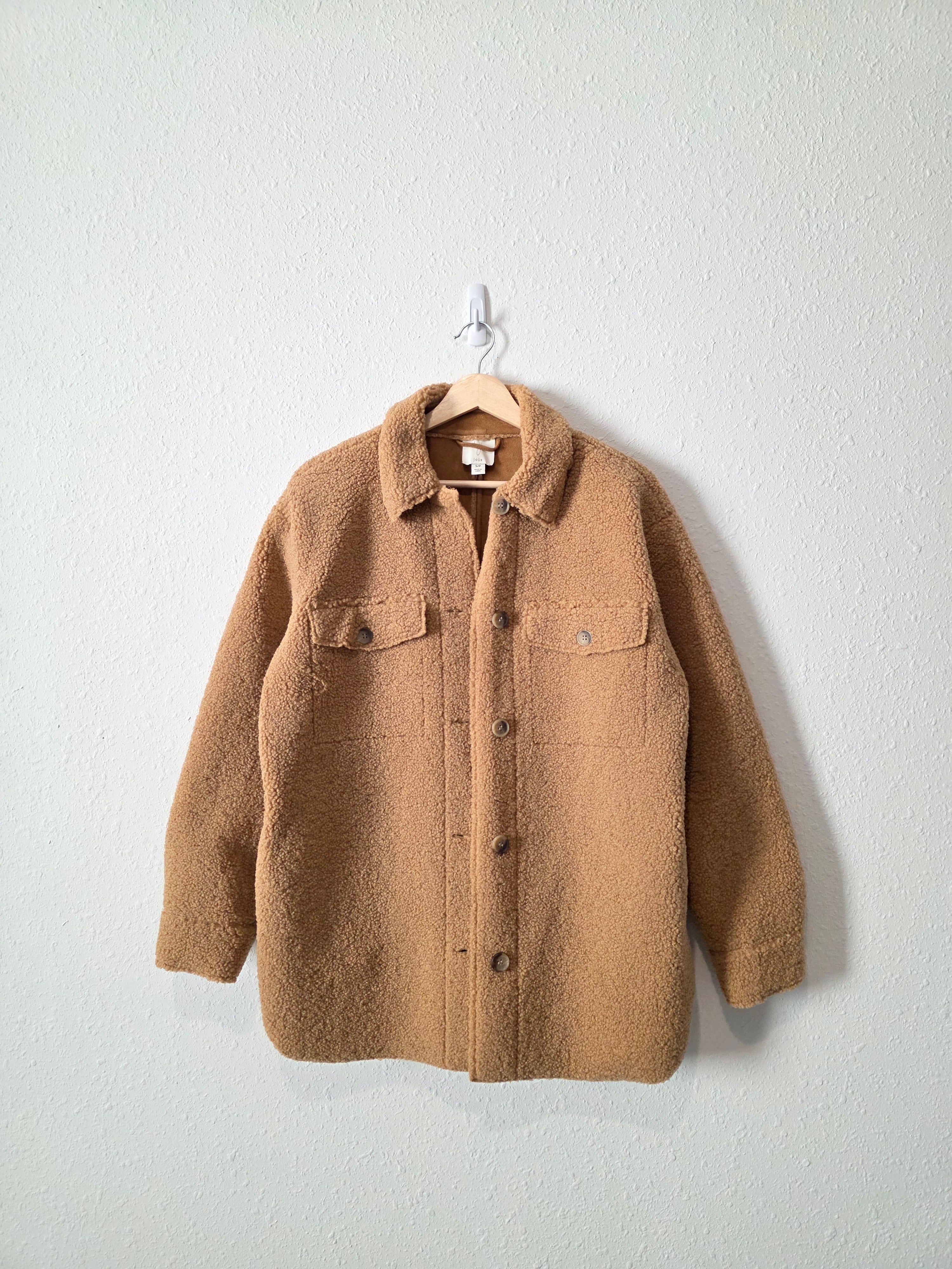 Joie Button Up Sherpa Jacket (S)