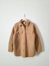 Joie Button Up Sherpa Jacket (S)