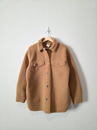 Joie Button Up Sherpa Jacket (S)