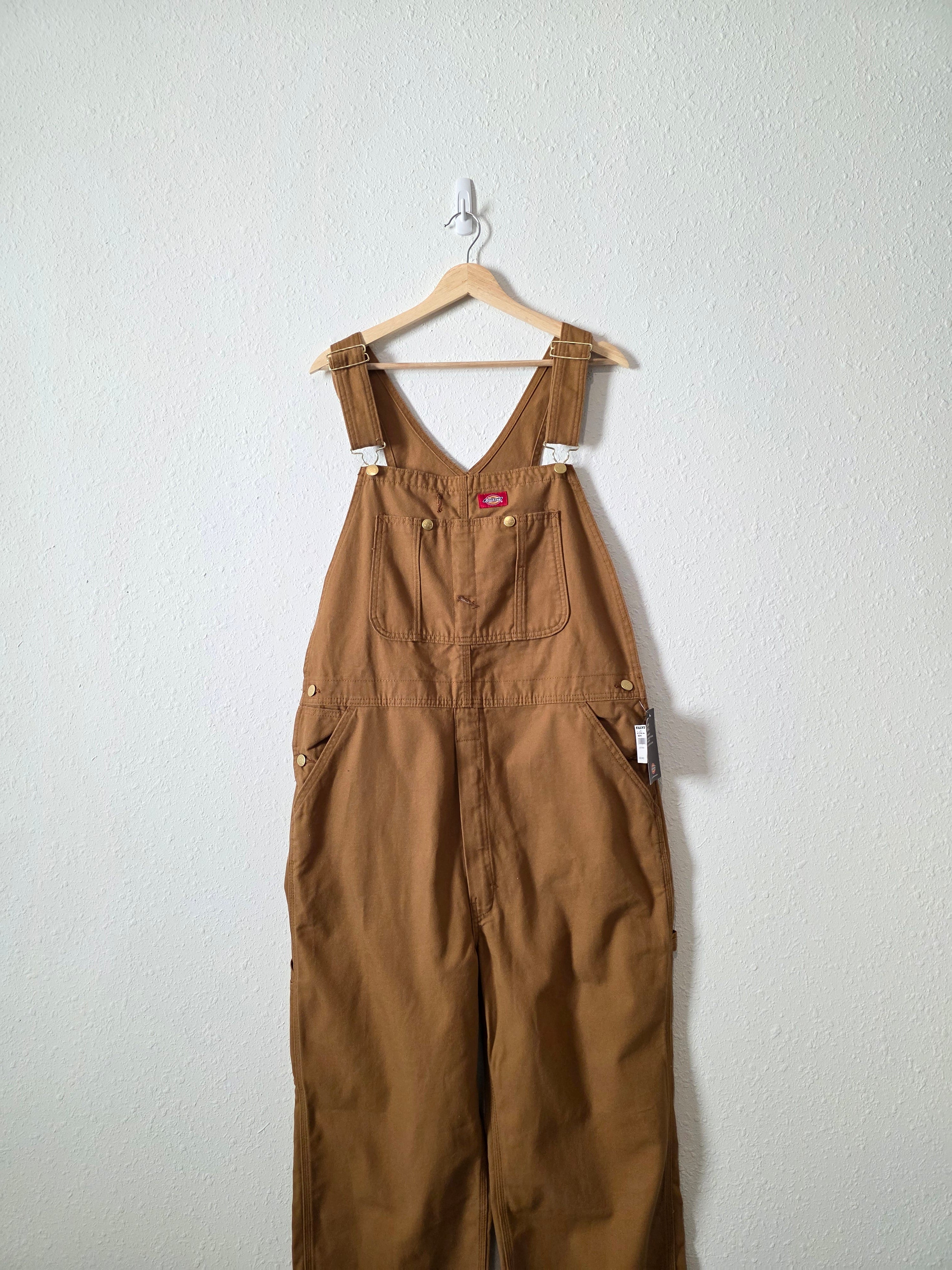 NEW Dickies Brown Overalls (XL)