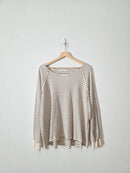 In Loom Striped Relaxed Tee (XL)