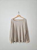 In Loom Striped Relaxed Tee (XL)