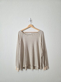 In Loom Striped Relaxed Tee (XL)