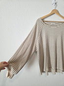 In Loom Striped Relaxed Tee (XL)