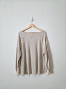 In Loom Striped Relaxed Tee (XL)