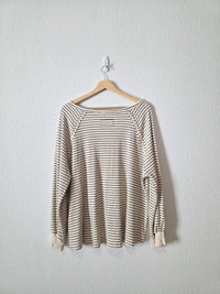 In Loom Striped Relaxed Tee (XL)