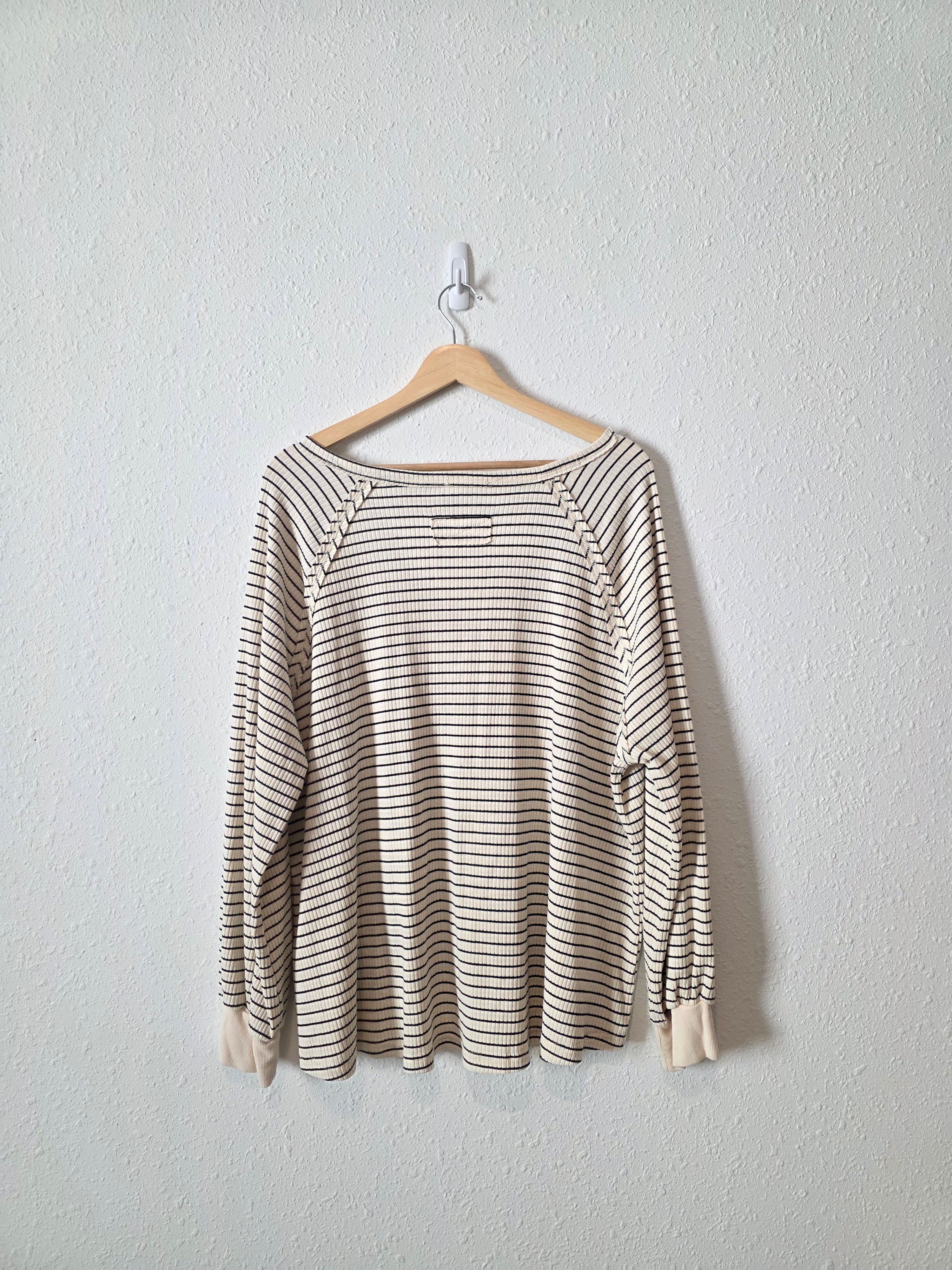 In Loom Striped Relaxed Tee (XL)