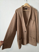 J.Crew Tan Sweater Blazer (3X)