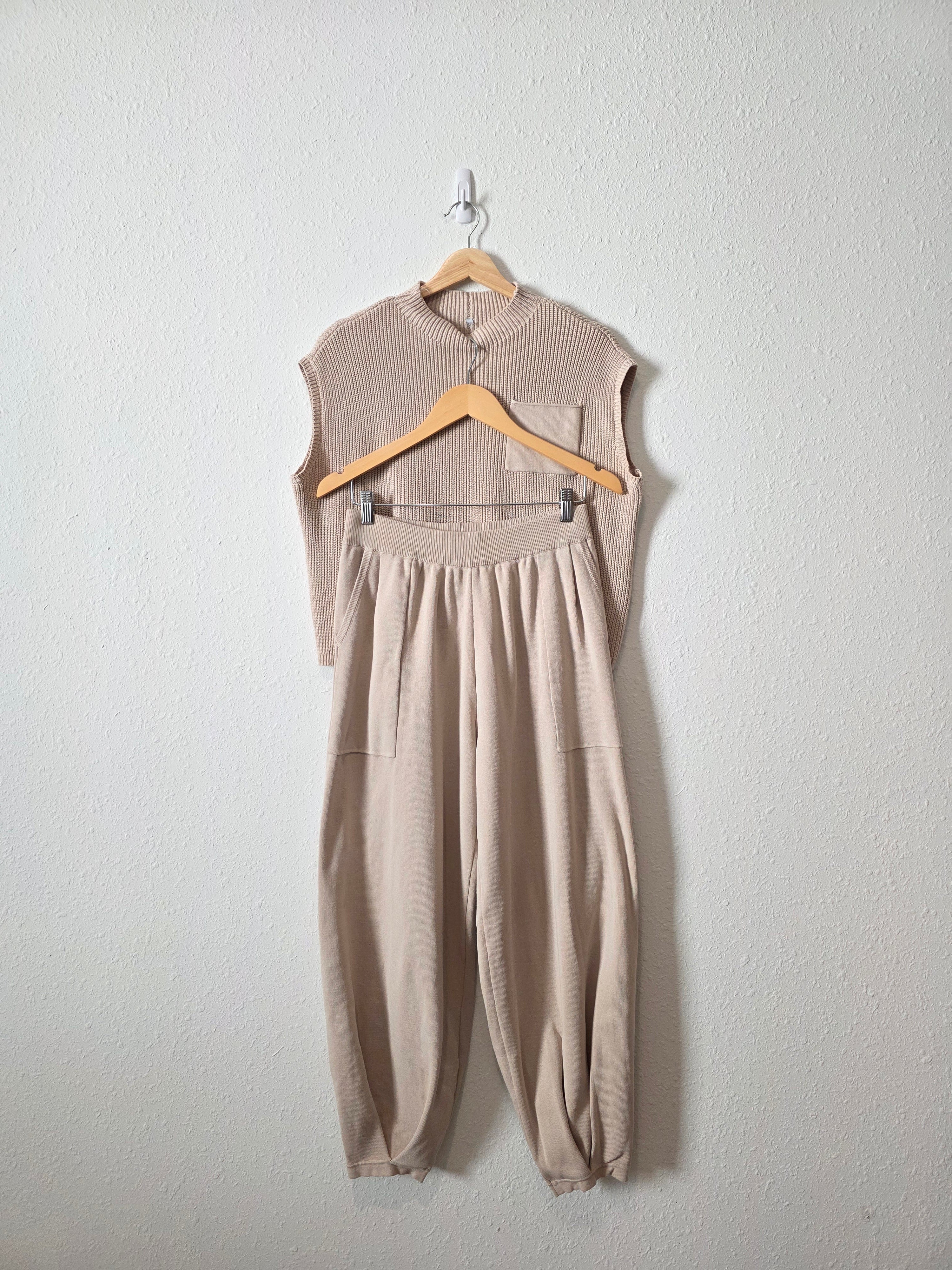 Neutral Knit Matching Set (L)