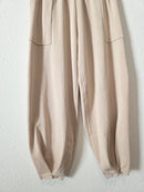 Neutral Knit Matching Set (L)