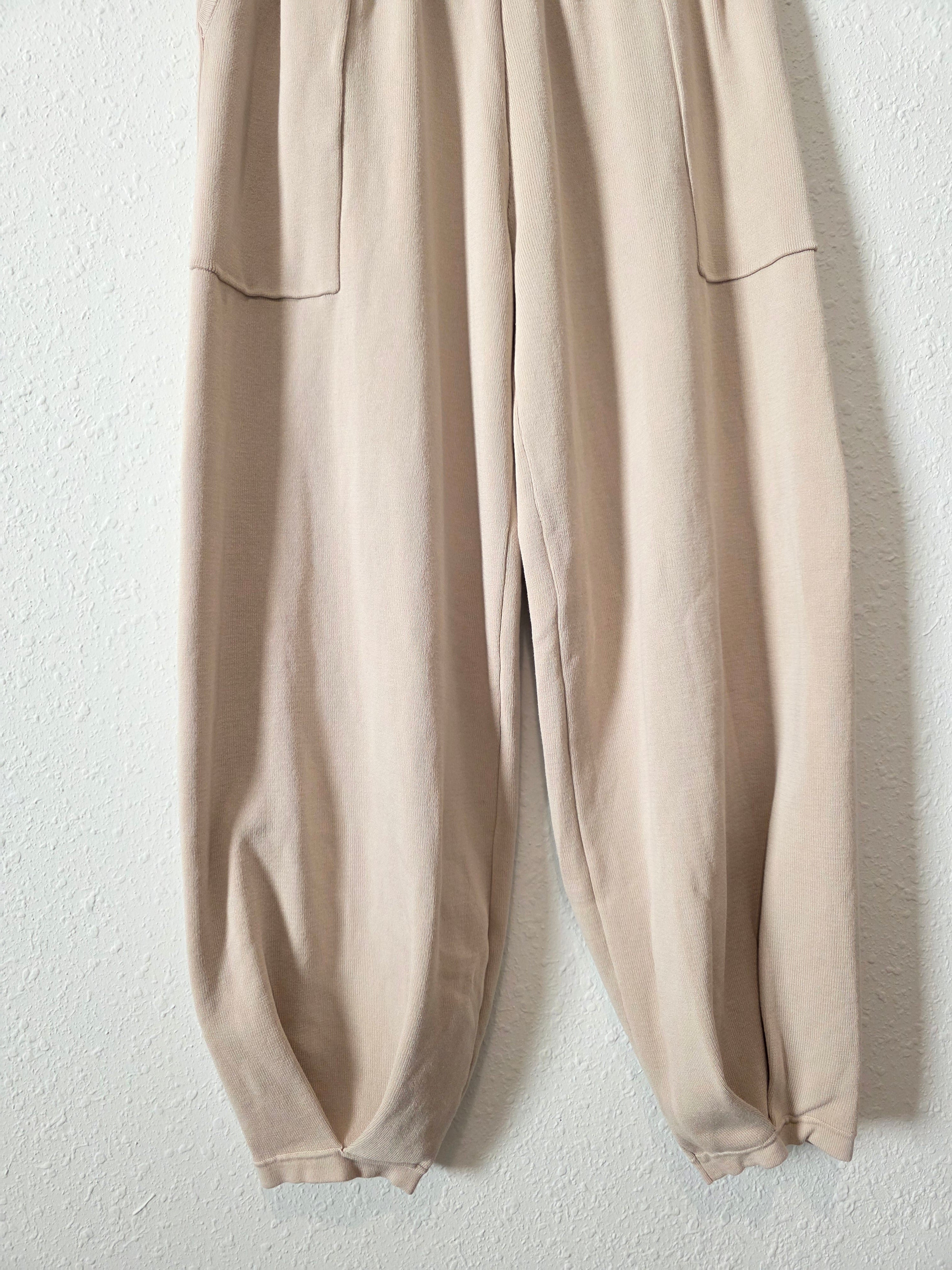 Neutral Knit Matching Set (L)