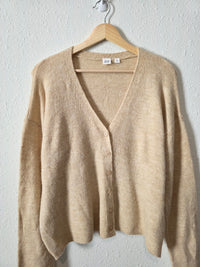 Gap Cozy V Neck Cardigan Sweater (M)