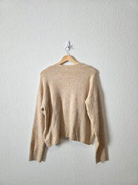 Gap Cozy V Neck Cardigan Sweater (M)