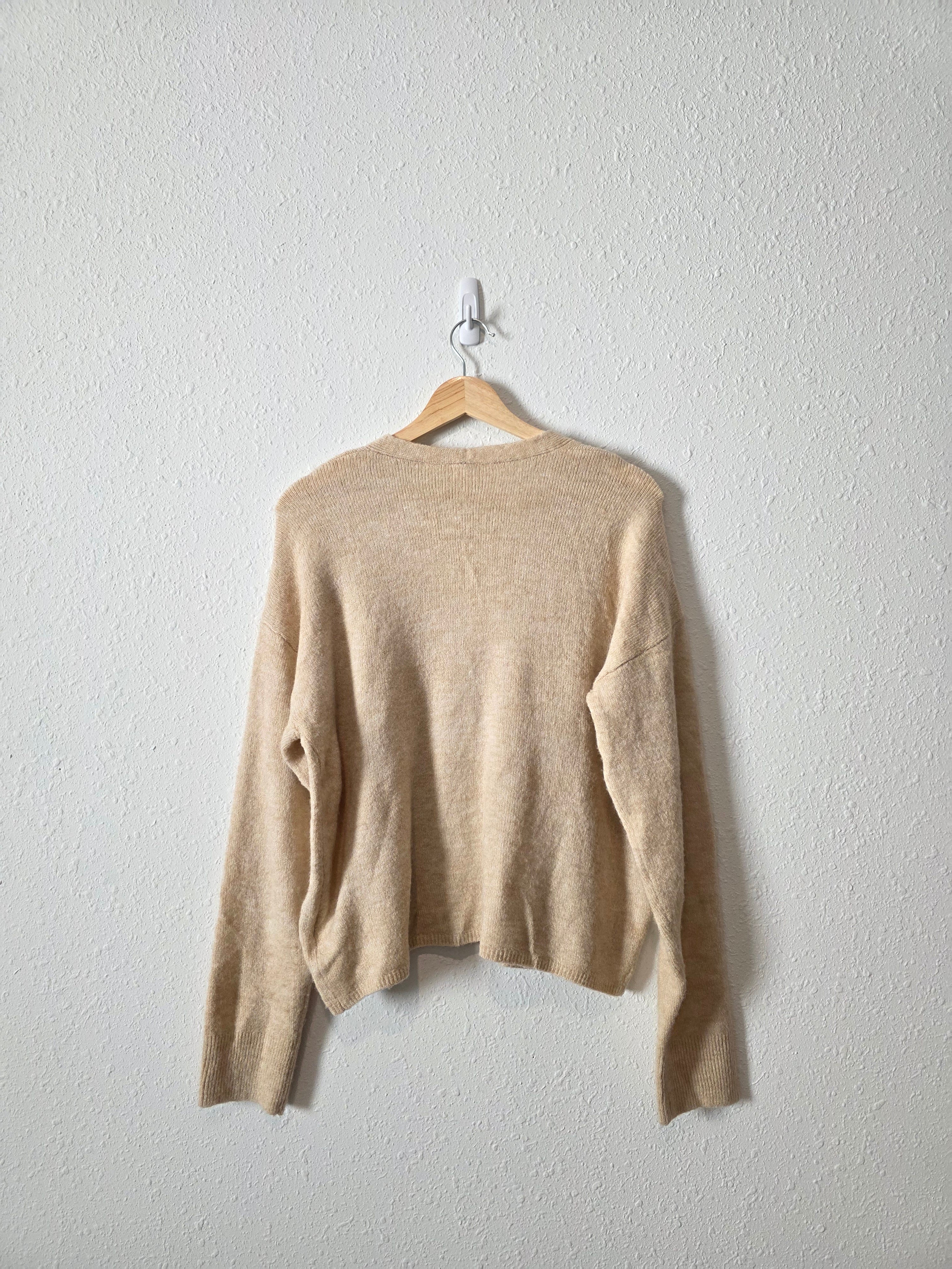 Gap Cozy V Neck Cardigan Sweater (M)