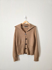 Theory Cashmere Button Up Sweater (S)