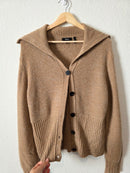 Theory Cashmere Button Up Sweater (S)
