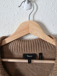 Theory Cashmere Button Up Sweater (S)