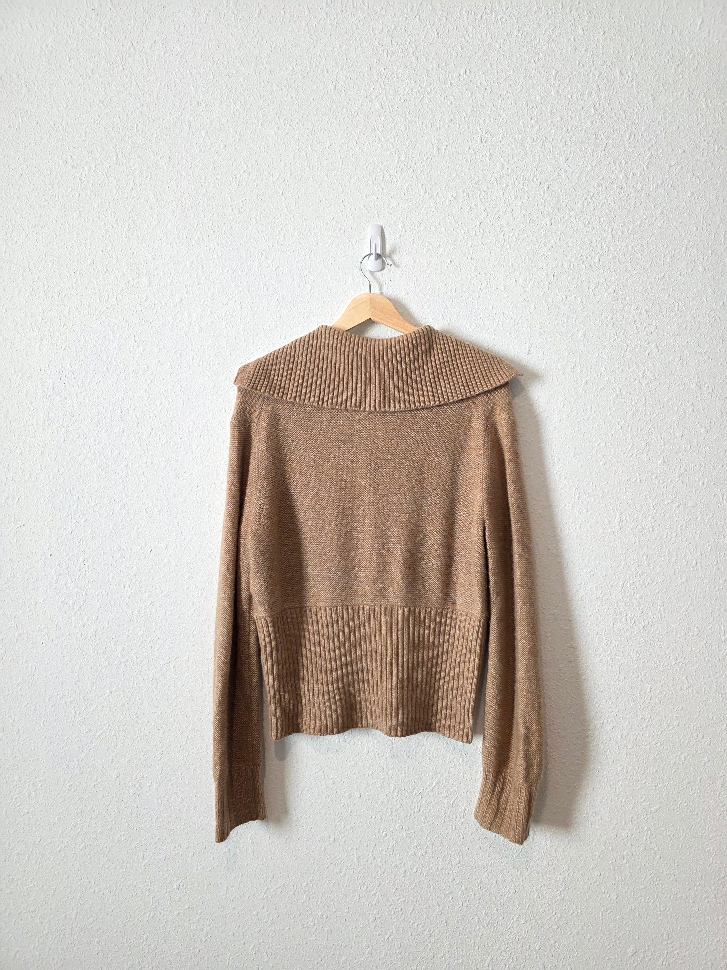 Theory Cashmere Button Up Sweater (S)
