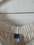 Linen Blend Wide Leg Pants (L)