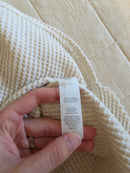 Aerie Oatmeal Waffle Shirt Jacket (S)